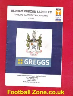 Oldham Curzon Ladies v Wolves Wanderers 2003 - Womens Football