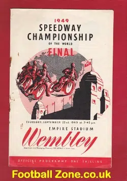 World Speedway Championship World Final 1949 at Wembley