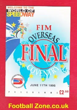 World Speedway Overseas Final 1995 at Coventry