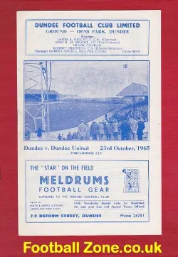 Dundee v Dundee United 1965