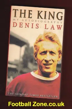 Manchester United Denis Law – An Autobiography 2004 Signed