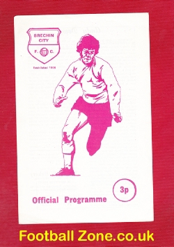 Andy Dow Testimonial Benefit Game Brechin City FC 1976