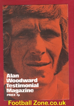 Alan Woodward Testimonial Benefit Game Sheffield United 1974