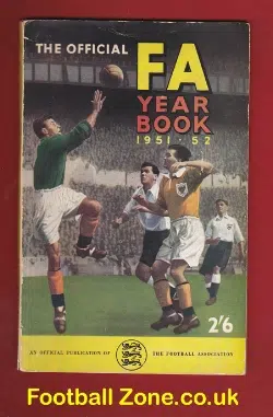 FA Football Yearbook 1951 - 1952