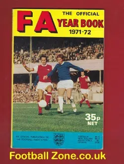 FA Football Yearbook 1971 - 1972