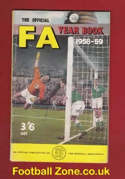 FA Football Yearbook 1958 - 1959