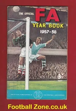 FA Football Yearbook 1957 - 1958