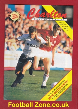 Charlton Athletic v Manchester United 1989