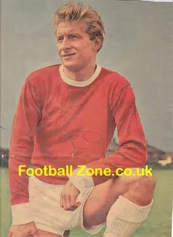 Manchester United Denis Law Signed Picture - Large