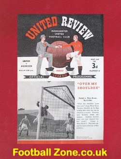 Manchester United v Aberdeen 1951