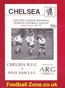 Chelsea Ladies v West Ham 1993 - Womens Football