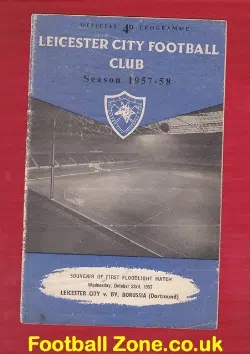 Leicester City v Borussia Dortmund 1957 - Floodlights German