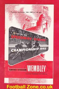 World Speedway Championship World Final 1948 – London