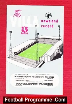 Aston Villa v Wolves 1963 – Youth