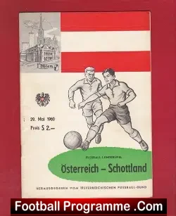 Austria v Scotland 1960 + Insert + Denis Law