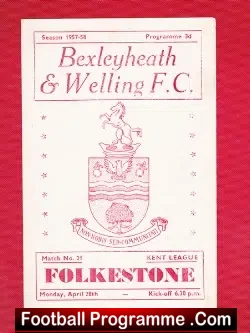 Bexleyheath Welling v Folkestone 1958