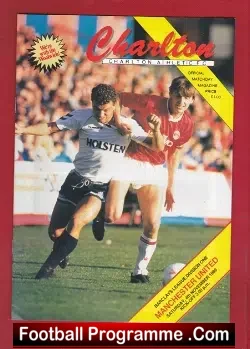 Charlton Athletic v Manchester United 1989
