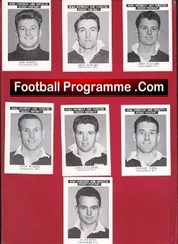 Chesterfield Football Club News Chronicle Football Cards 1955 - football programme