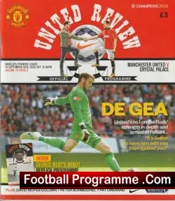 Manchester United v Crystal Palace 2013 – George Best Special