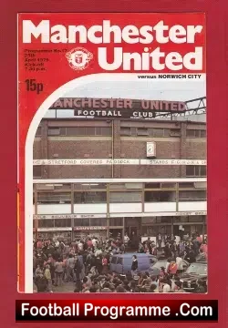 Manchester United v Norwich City 1979