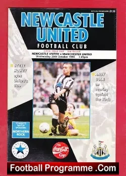 Newcastle United v Manchester United 1994 – League Cup