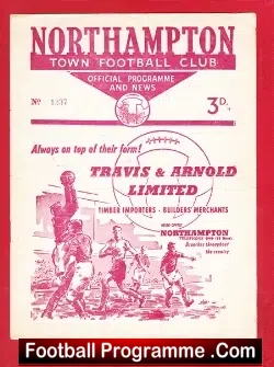Northampton Town v Stockport County 1959
