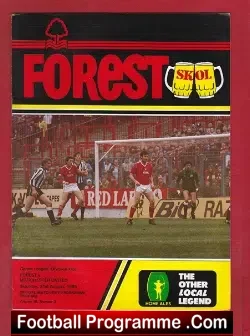 Nottingham Forest v Manchester United 1985 – Peter Barnes Debut
