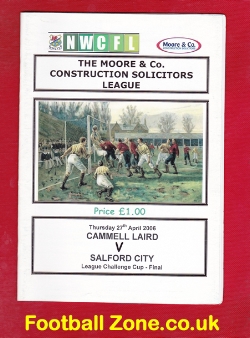 Cammell Laird v Salford City 2006 – Cup Final
