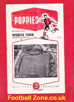 Kettering Town v Wisbech Town 1962
