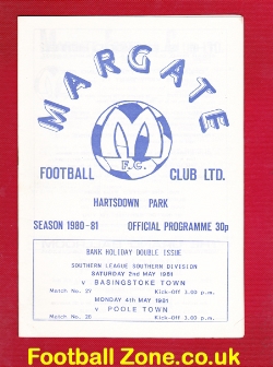 Margate v Basingstoke Town 1981 + Poole Town