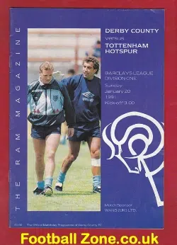 Derby County v Tottenham 1991