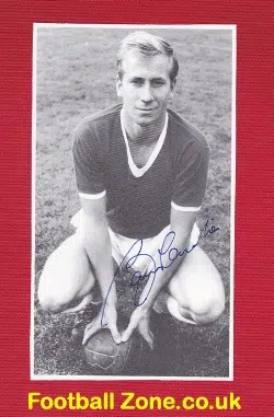 Manchester United Bobby Charlton Signed Picture