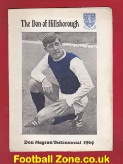 Don Megson Testimonial Sheffield Wednesday 1969