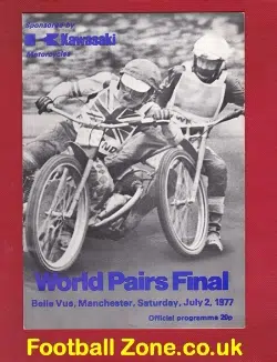 World Pairs Speedway Final 1977 – Belle Vue Manchester