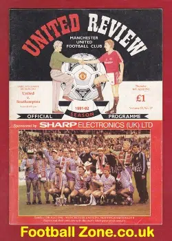 Manchester United v Southampton 1992