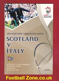 Scotland v Italy 2007