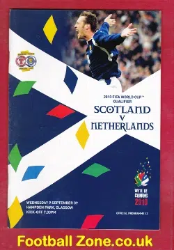Scotland v Holland 2009
