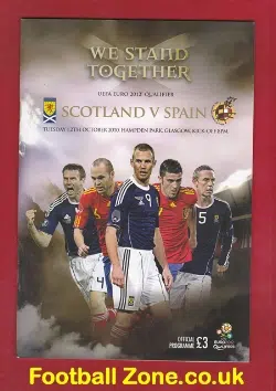 Scotland v Spain 2010