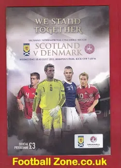 Scotland v Denmark 2011