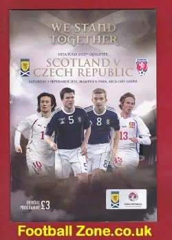 Scotland v Czech Republic 2011