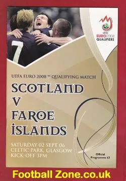 Scotland v Faroe Islands 2006