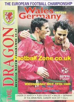 Wales v Germany 1995 – Cymru Football