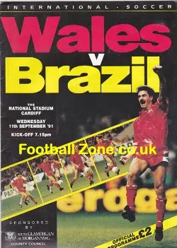 Wales v Brazil 1991