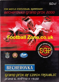 Czech Republic Speedway Grand Prix 2000