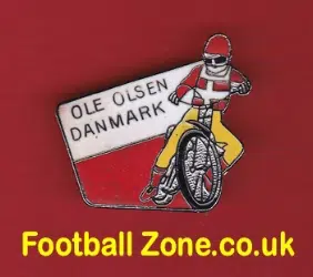 Ole Olsen Speedway Badge - Denmark