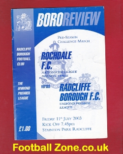 Radcliffe Borough v Bury 2003