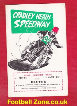 Cradley Heath Speedway v Exeter 1964