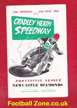 Cradley Heath Speedway v Newcastle 1964
