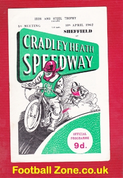 Cradley Heath Speedway v Sheffield 1962
