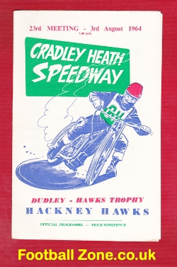 Cradley Heath Speedway v Hackney 1964